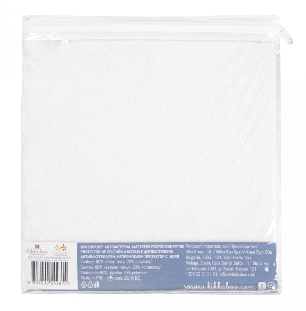 Husa saltea KikkaBoo 120x60 cm Antibacteriana - imagine 5