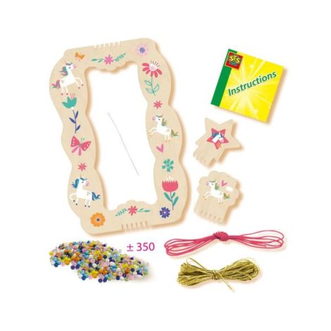 Ses Creative - Set Bratari Margele Copii Razboi Tesut - imagine 2