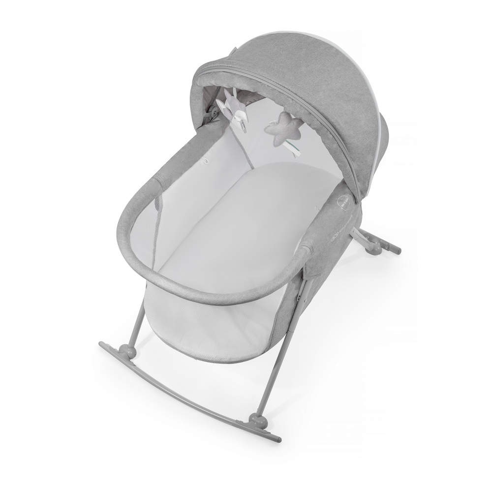 Patut Kinderkraft LOVI 3-in-1 Grey Multifuncțional - imagine 5