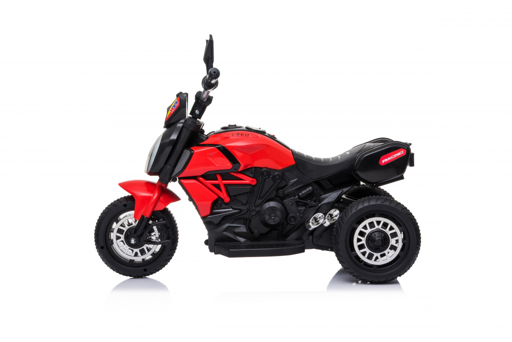 Motocicleta Electrica Nichiduta Kids Racing Red, 25W - imagine 3