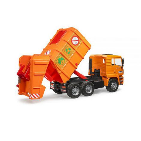 Bruder Camion Gunoi MAN TGA – Jucarie Interactiva - imagine 4