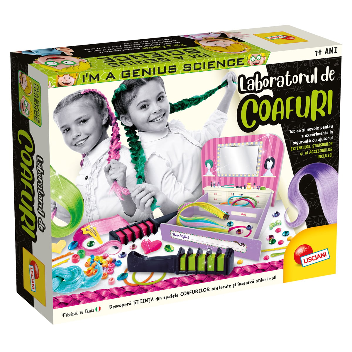 Set Lisciani Laboratorul de Coafuri - Jucarii Creativ