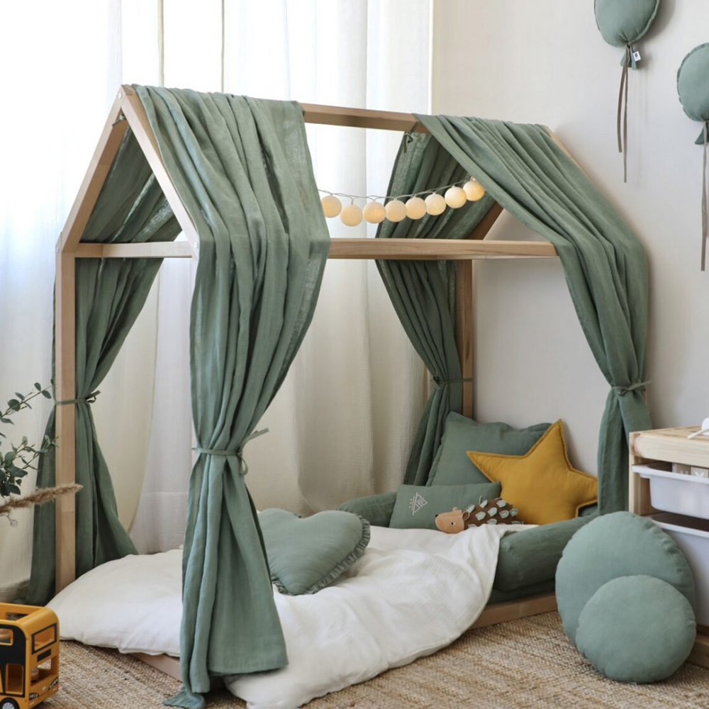Pat Montessori Casuta Little Amy 90x200cm - imagine 4