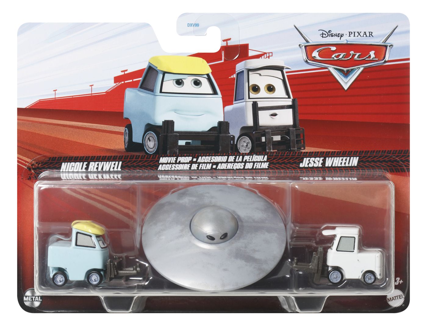 Set 2 Masinute Metalice Disney Cars Mattel