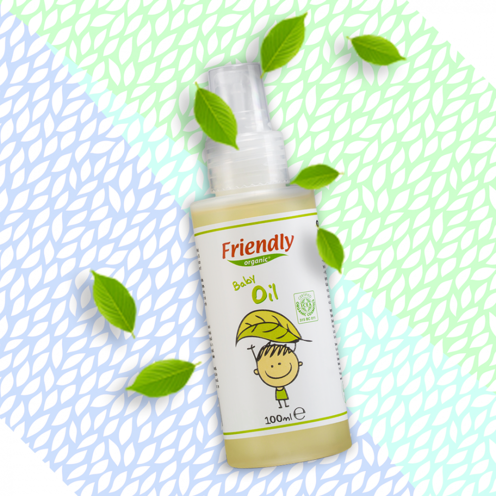 Ulei Masaj Bebelusi Friendly Organic 100ml - imagine 2