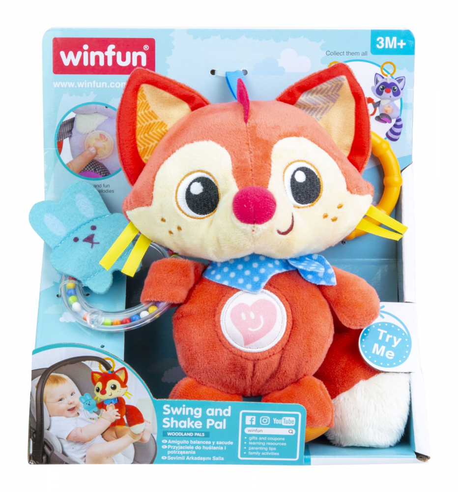 Vulpita Interactiva Winfun cu Sunete si Lumin