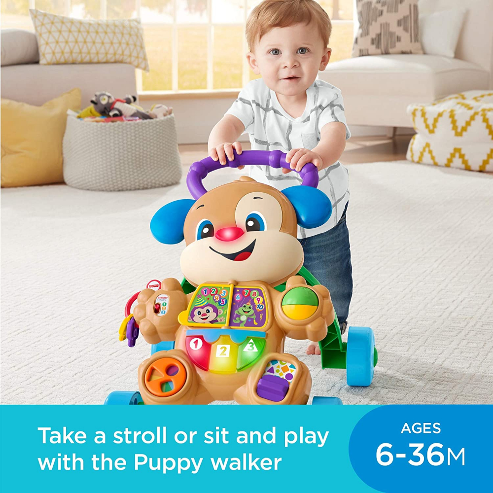 Antemergător Fisher Price Cățeluș Interactiv - imagine 2
