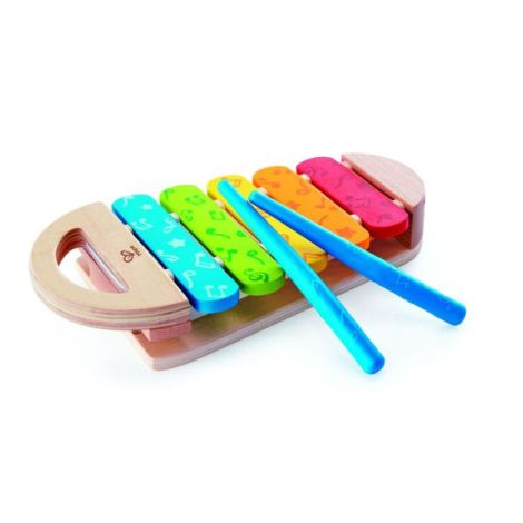Xylofon Hape Curcubeu | Jucărie Muzicală din Lemn
