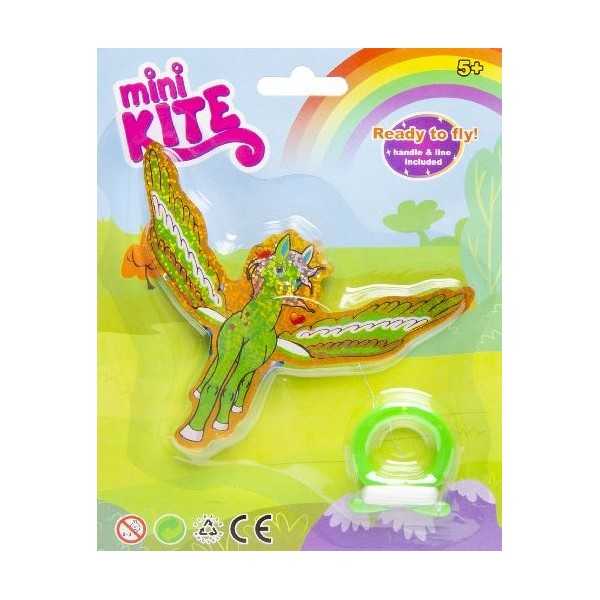 Zmeu Mini Unicorn Verde 10 cm - LG Imports