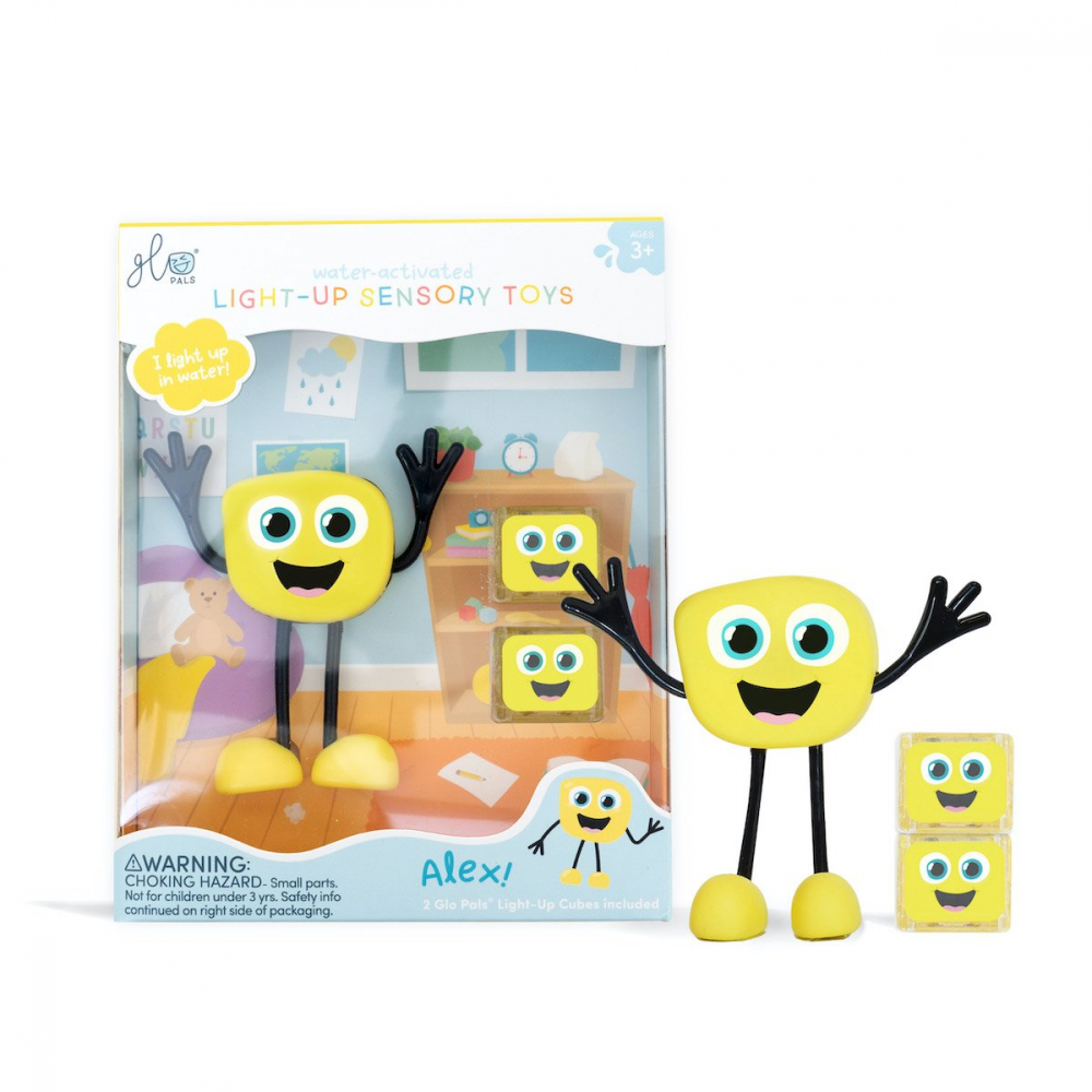 Glo Pals Alex - Jucarie Senzoriala de Baie Luminoasa - imagine 7