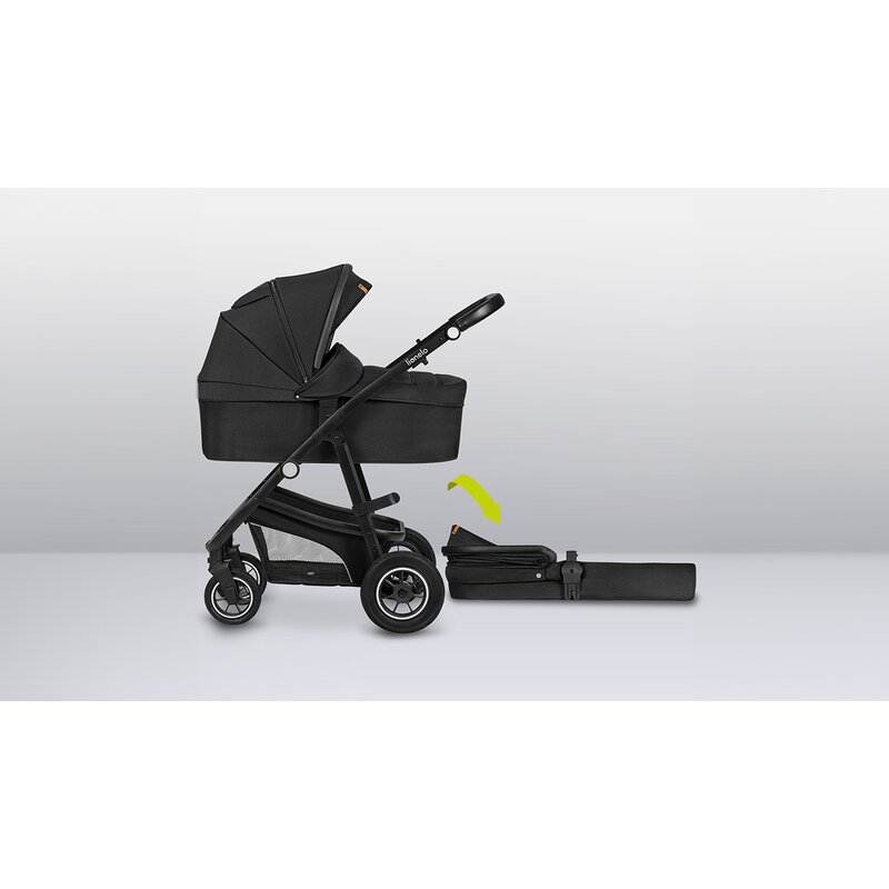 Carucior 3 in 1 Lionelo Bianka, Cadru Aluminiu - imagine 6