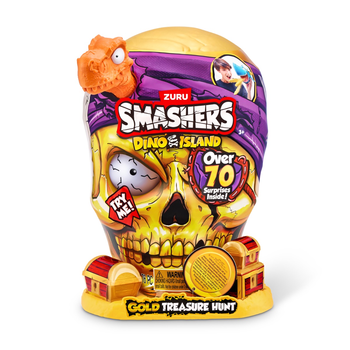 Smashers Dino Island Set 70+ Surprize