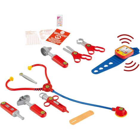 Set Medical Theo Klein 4360 cu Tensiometru și Geantă - imagine 5