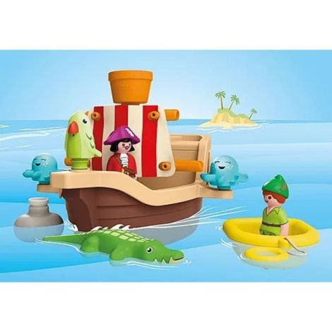 Playmobil Corabia Pirati Peter Pan - Jucărie Creativă - imagine 5