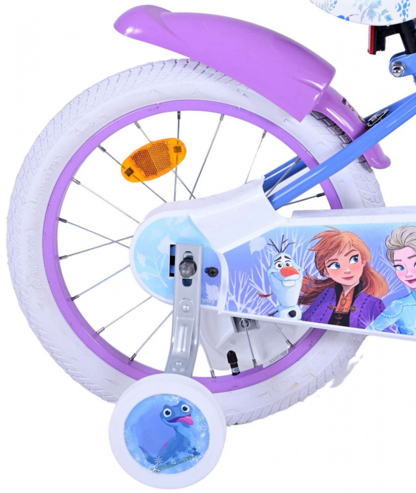Bicicleta EL Disney Frozen 16 inch cu accesorii - imagine 5