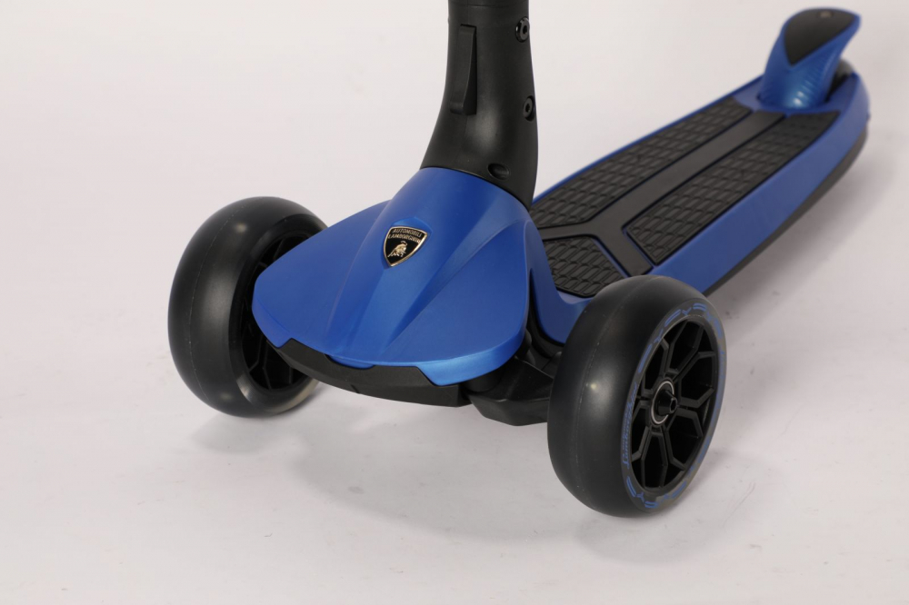 Trotineta Lamborghini 3 Roti Pliabilă Albastră - imagine 2