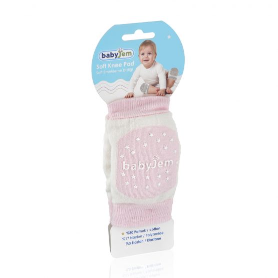 Genunchiere BabyJem Pink pentru copii - imagine 2