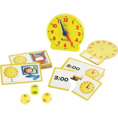 Learning Resources - Joc educativ pentru învățat ceasul - imagine 2