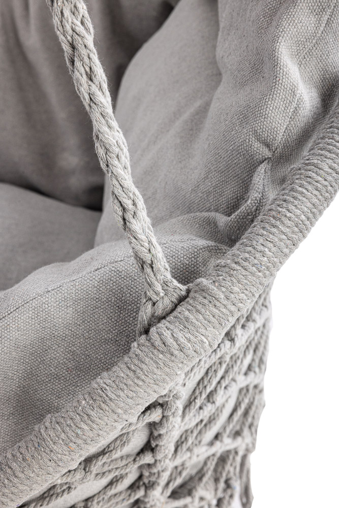 Leagan Suspendat XXL Grey Ikonka cu Perna - imagine 10