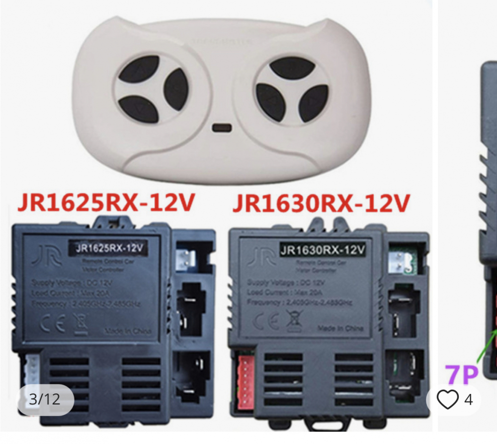 Modul Control JR-1625RXW-2 Masinute Electrice - imagine 2