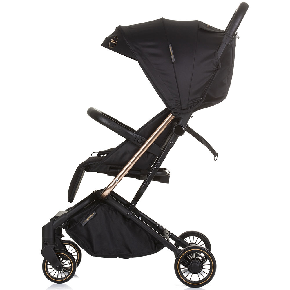 Carucior Sport Chipolino Bijou Obsidian, Aluminiu, Usor
