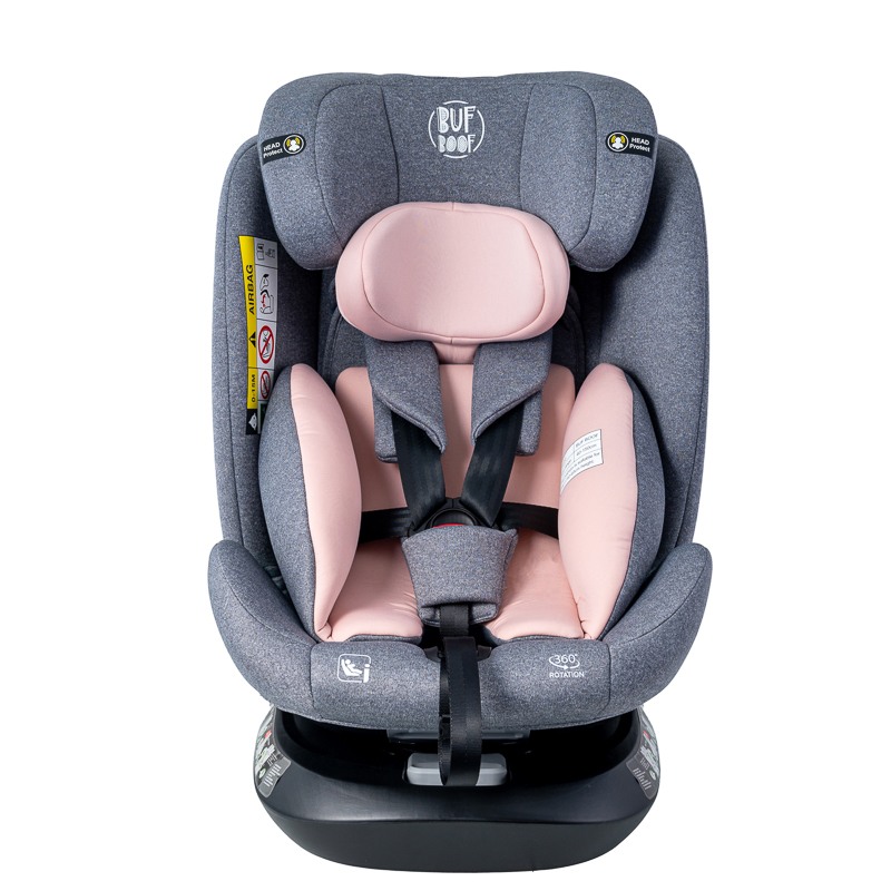 Scaun Auto Buf Boof Deluxe i-Size Rotativ 360° - imagine 6