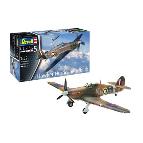 Revell Hawker Hurricane Mk IIB - Model Avion