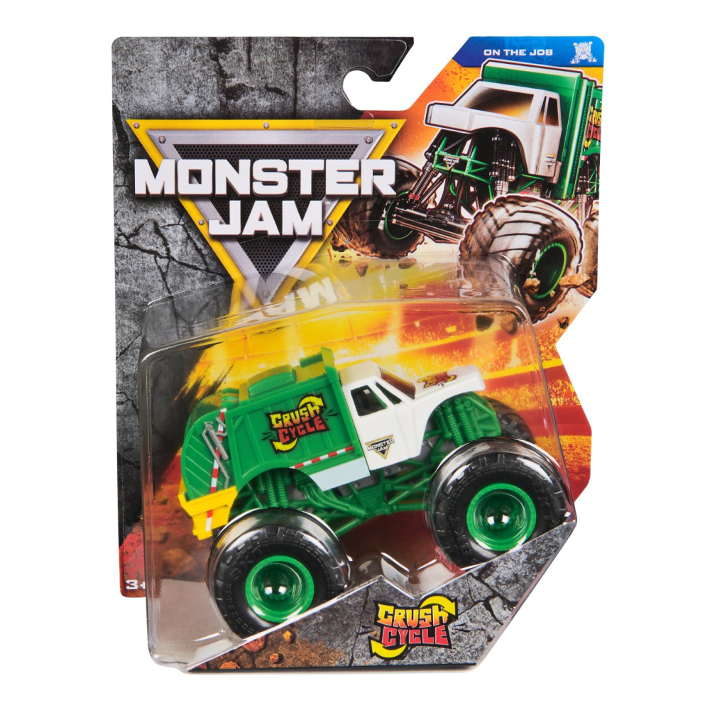 Monster Jam Crush Cycle Metalic Spin Master 1:64