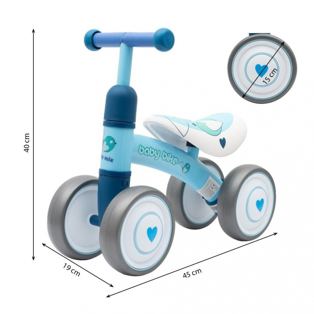 Baby Mix Baby Bike Fără Pedale | De la 12 Luni - imagine 4