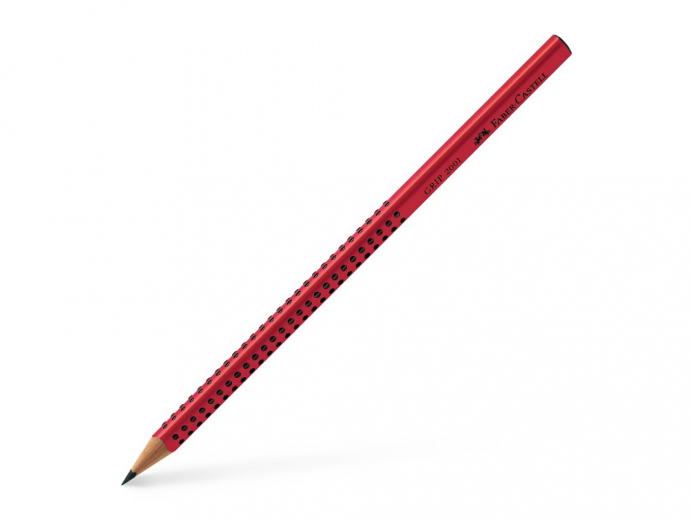 Creion Faber-Castell Grip 2001 Rosu, Ergonomic