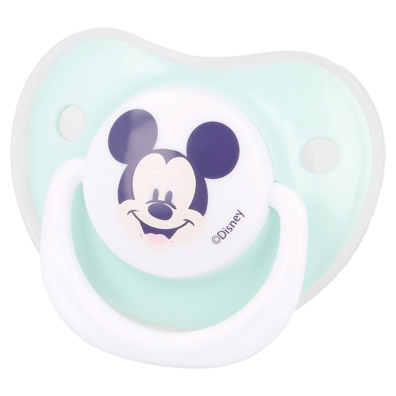 Set 2 Suzete Disney Mickey cu Capac, 6 luni+, Stor