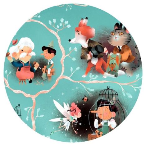 Puzzle Poveste Pinocchio Djeco - Joc Educativ - imagine 4