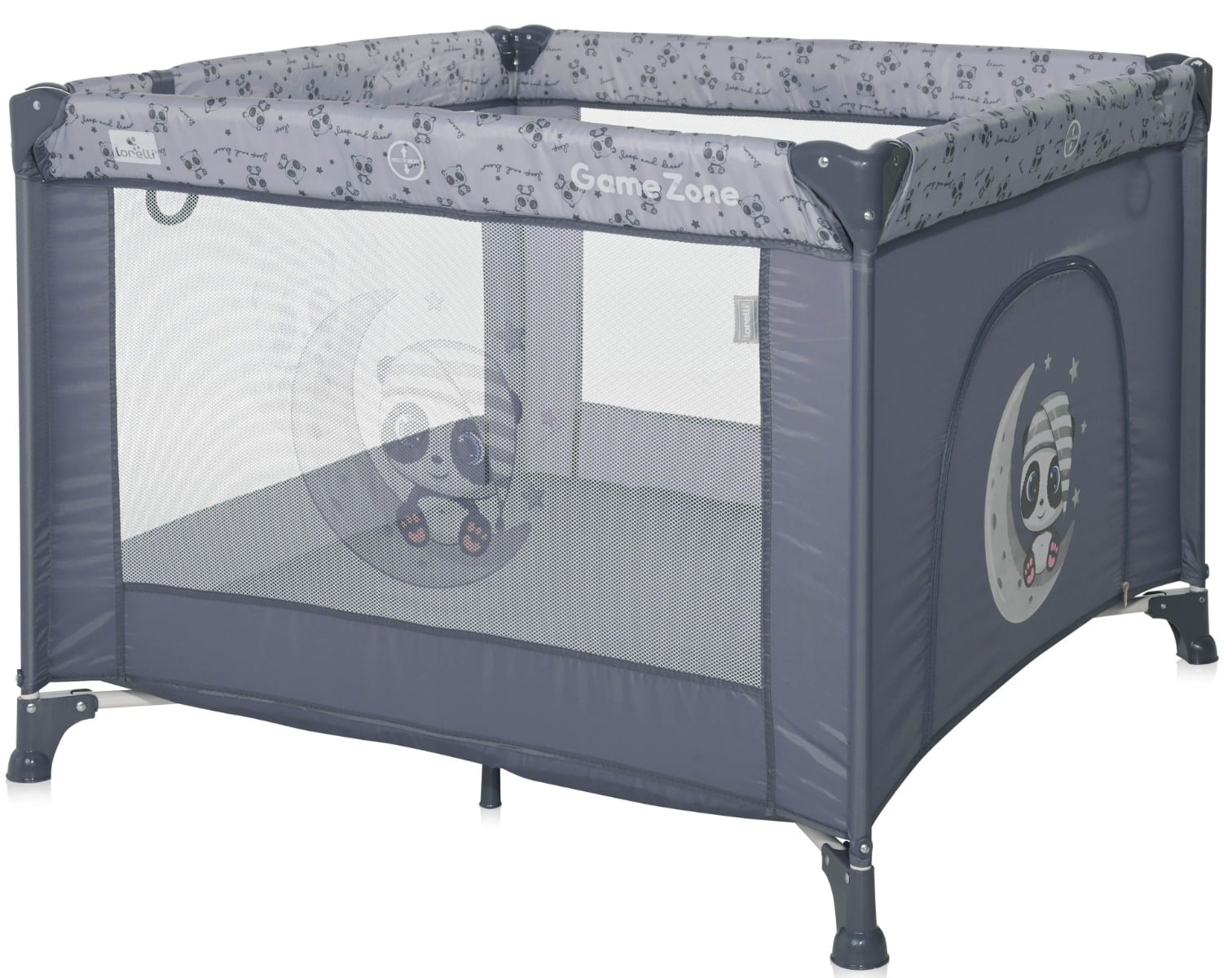 Tarc Lorelli Game Zone, Cool Grey Pandas, 100x100 cm