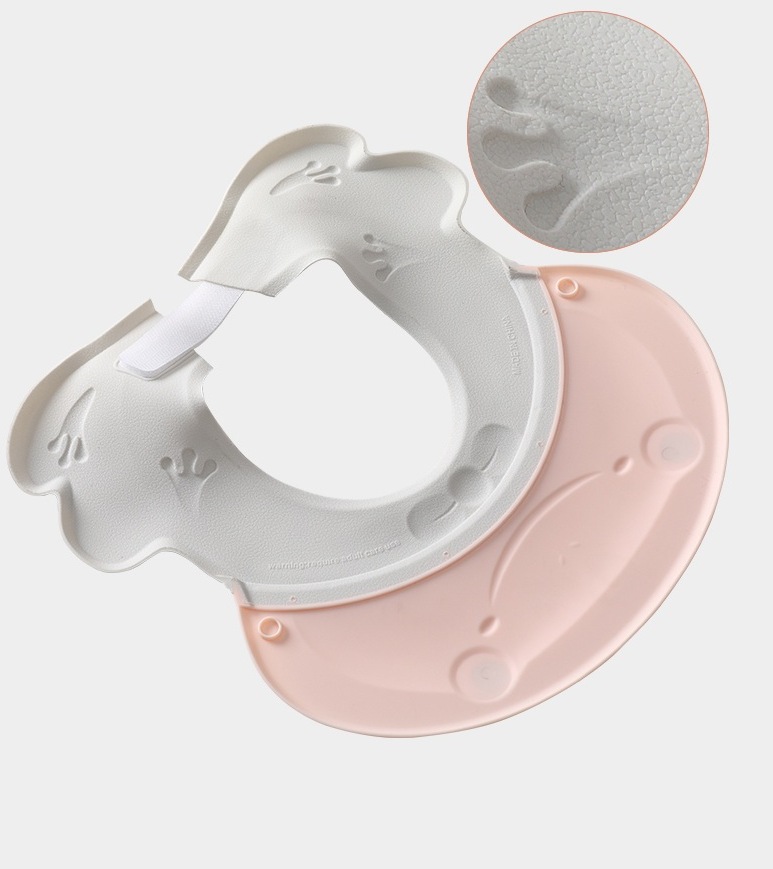Protecție baie Little Mom Frog Pink, antilacrimi - imagine 3