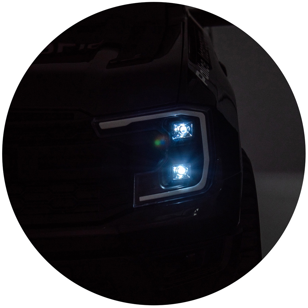 Chipolino SUV Ford Police - Masinuta Electrica cu Telecomanda - imagine 7