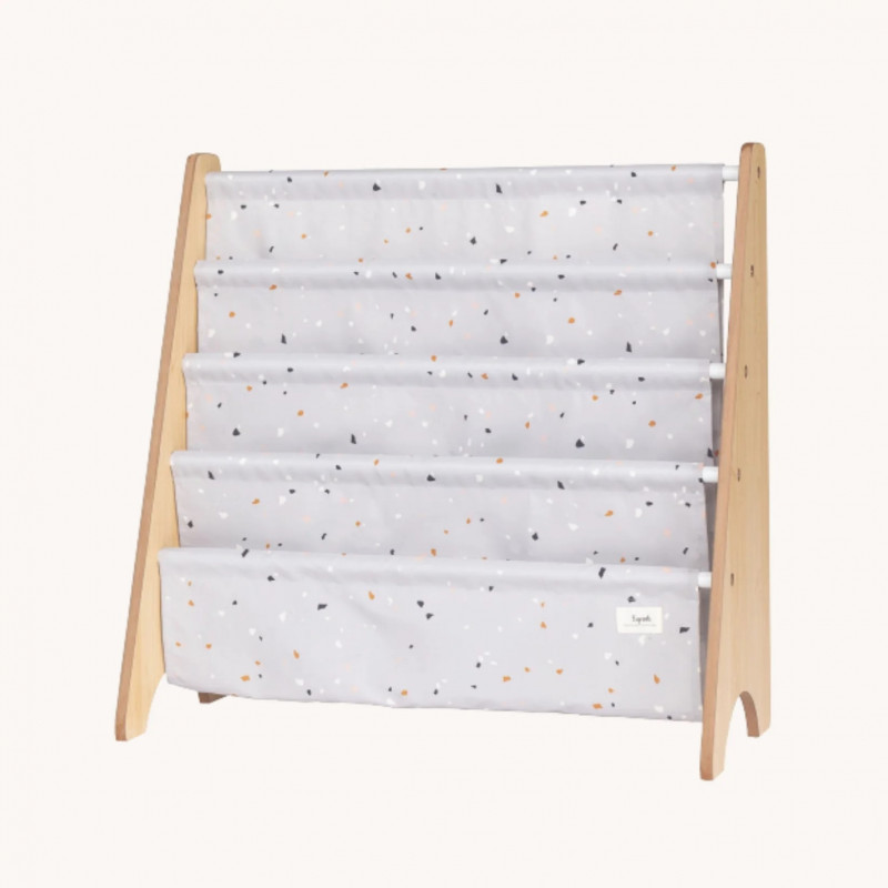 Raft Organizator Cărți 3 Sprouts Terrazzo - imagine 6