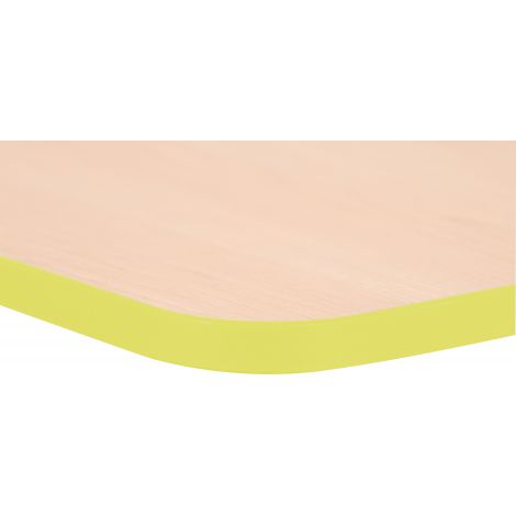 Blat Masă Artar Quadro Moje Bambino, Cant Verde - imagine 3