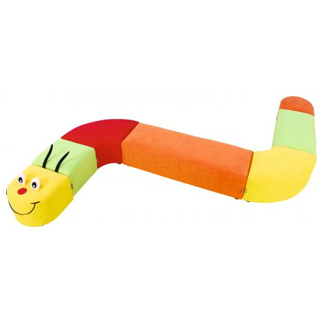 Puf Galben Omida Moje Bambino - Scaun Modular - imagine 2