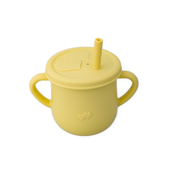 Set Diversificare Oaki Bambus Galben | Castron + Farfurie - imagine 5