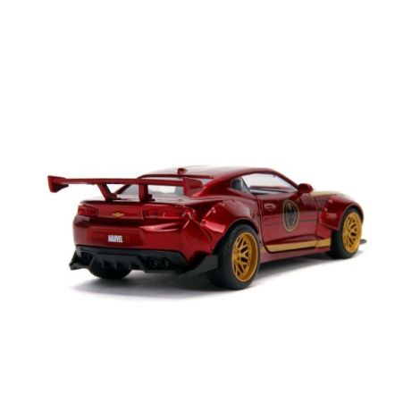 Jada Iron Man Camaro 1:32 - Masinuta Metalica - imagine 3