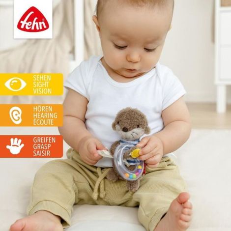 Zornaitoare Otter Bebelusi - Jucarie dezvoltare senzoriala - imagine 2
