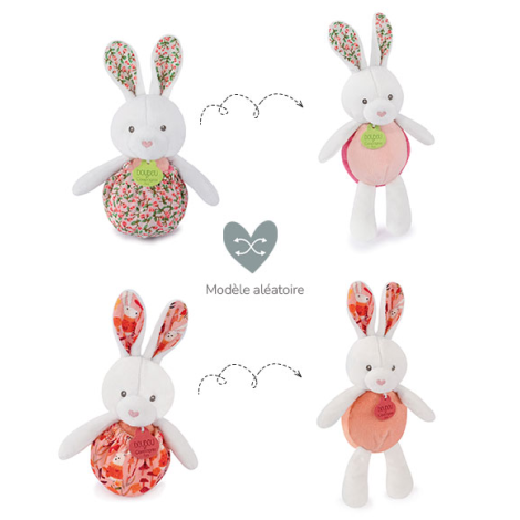 Iepuras Doudou 20cm - Jucarie Plus Bebelusi - imagine 3