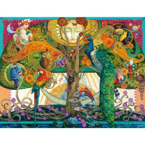 Puzzle Păsări 2000 piese Ravensburger - Hobby
