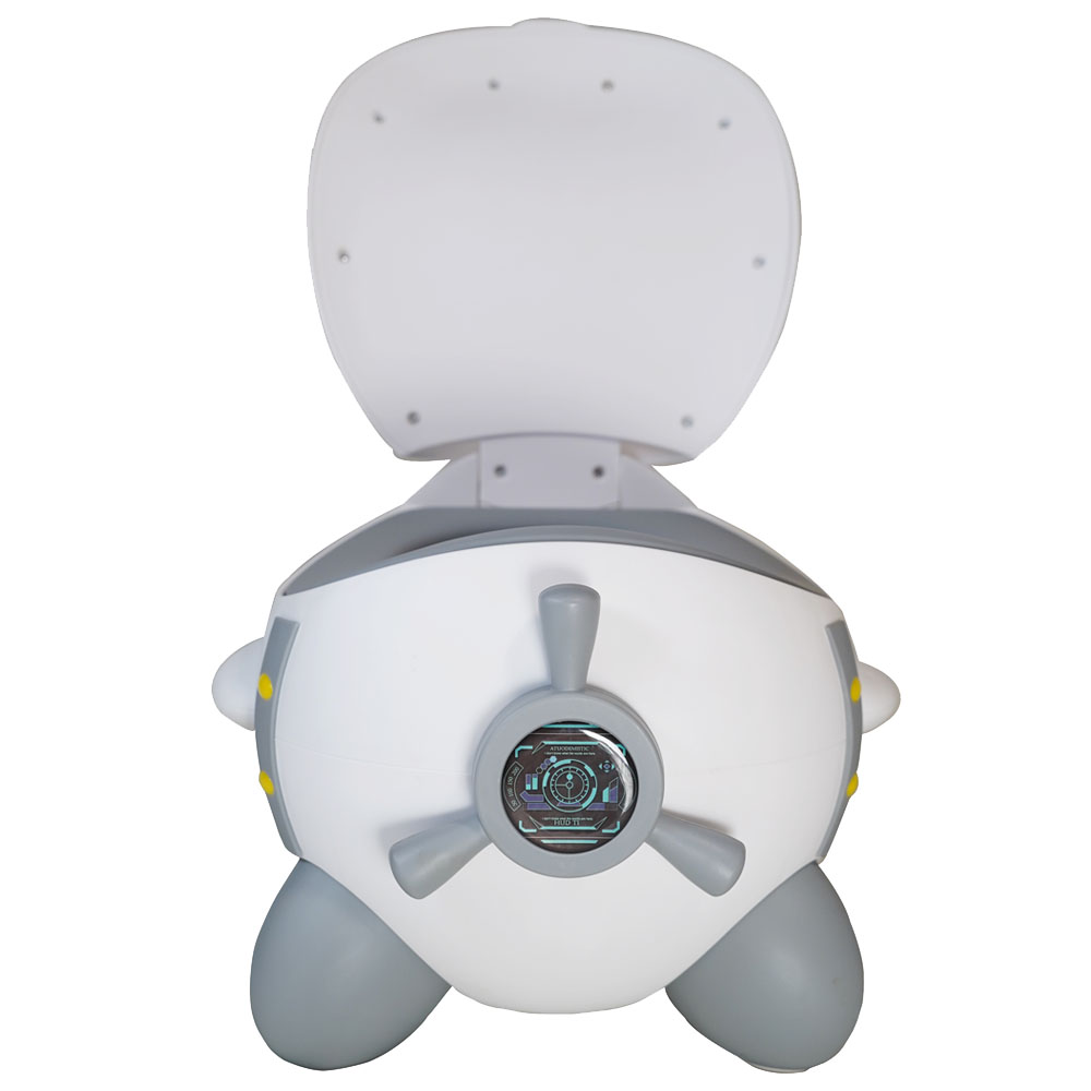 Olita Educationala Little Mom Airplane Grey - imagine 2