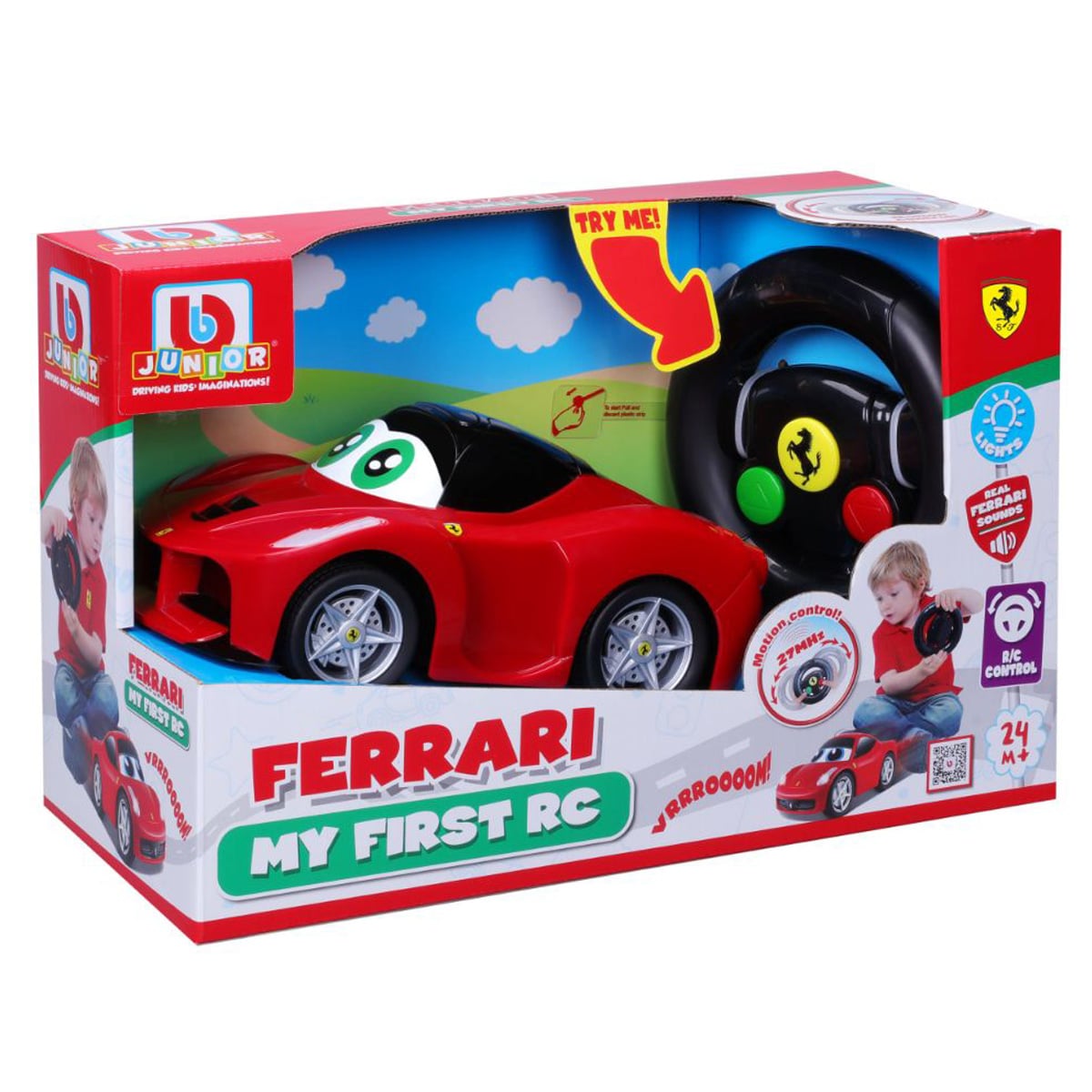 Ferrari Bburago cu Telecomanda 27MHz