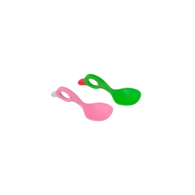 Set 2 lingurițe I CAN Multi Grip, PinkGreen - imagine 7