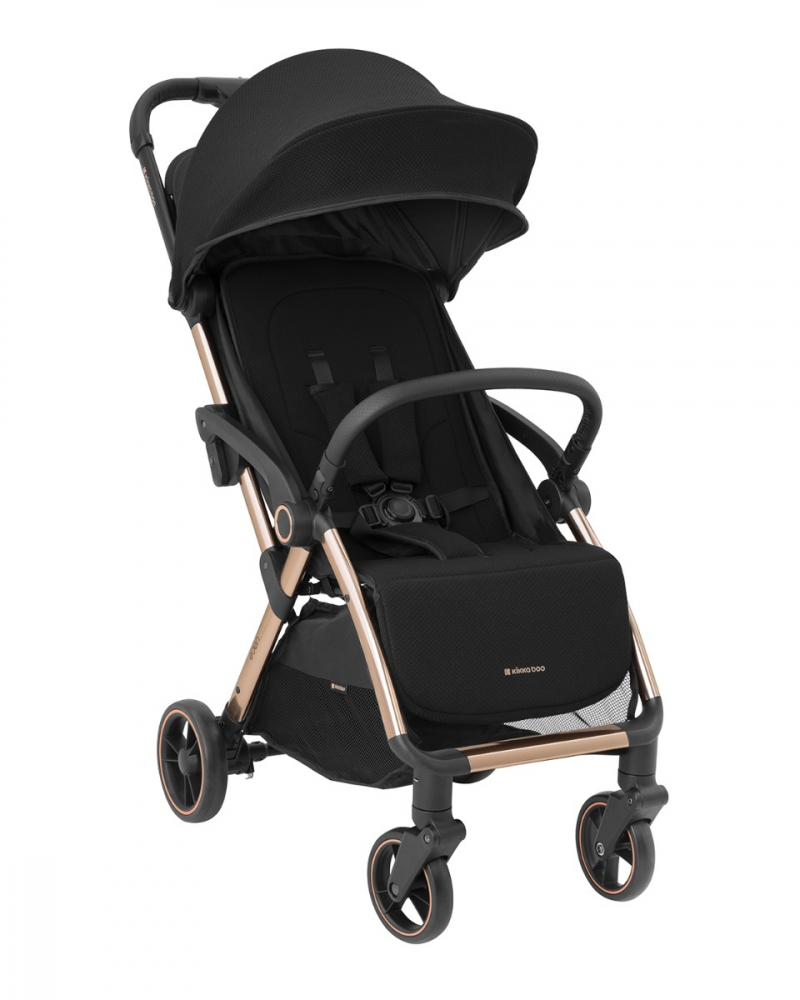 Carucior KikkaBoo Eden AutoFold, Negru, 0-22kg - imagine 11
