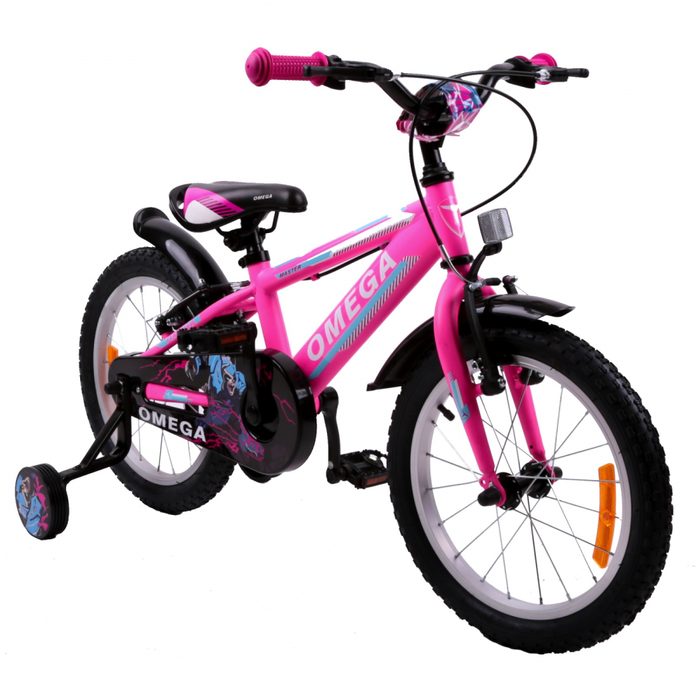 Bicicleta Omega Master 12" Roz 2-4 Ani - imagine 2