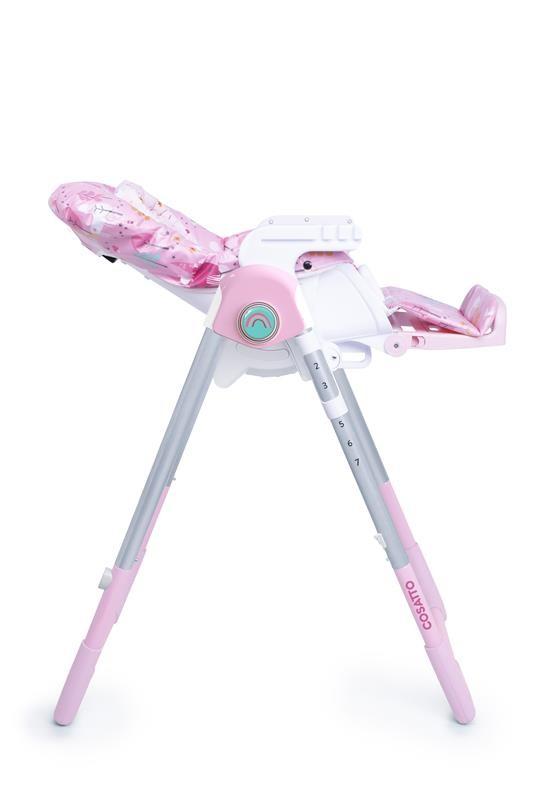 Scaun de masa Cosatto Noodle Unicorn, reglabil 0+ - imagine 6