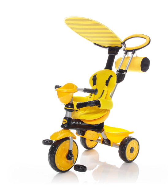 Tricicleta Zopa ZooGo Bee 4 in 1, Reglabila